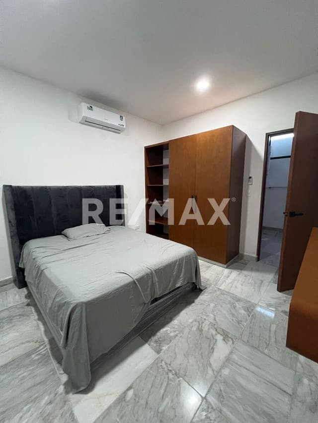 Departamento en renta amueblado con servicios incluidos en zona norte Mérida