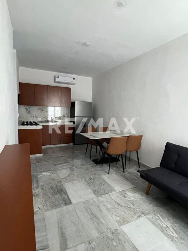 Departamento en renta amueblado con servicios incluidos en zona norte Mérida