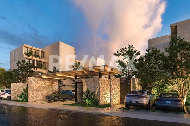 Departamentos en pre venta en Temozón Norte - Mod 1 rec