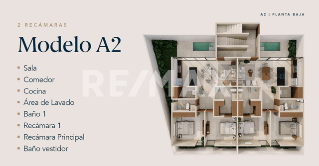 Departamentos en pre venta en Temozón Norte Mod 2 rec