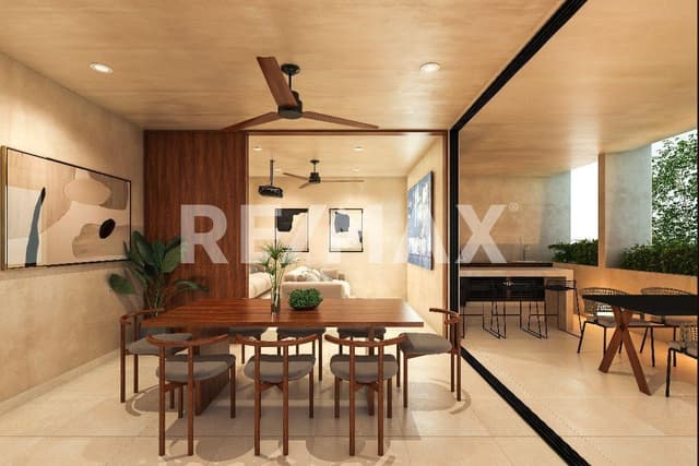 Departamentos en pre venta en Temozón Norte Mod 2 rec