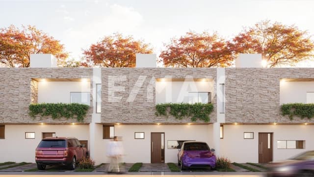 Casa en PREVENTA Fraccionamiento Santos California modelo Celeste al exterior