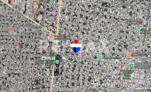 Terreno comercial céntrico sobre avenida principal