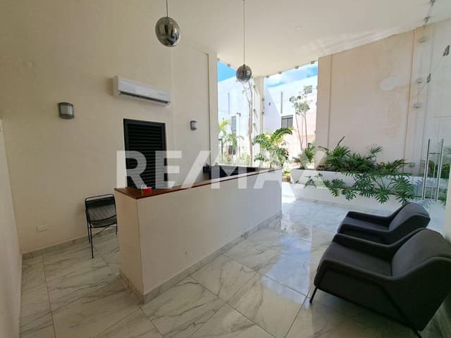Renta departamento con terraza en Complejo OMH, Temozon Norte, Merida Yucatán
