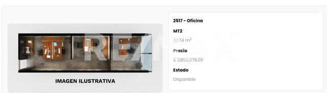 OFICINA EN VENTA EN MÉRIDA, TEMOZÓN NORTE, THE SKY EL PRIMER RASCACIELOS