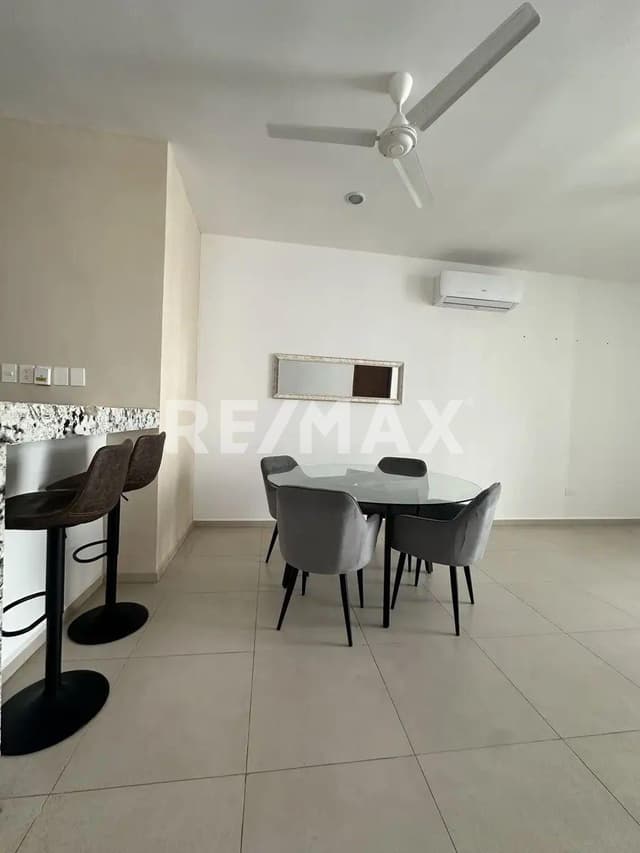 Departamento Amueblado en renta al Norte de Merida