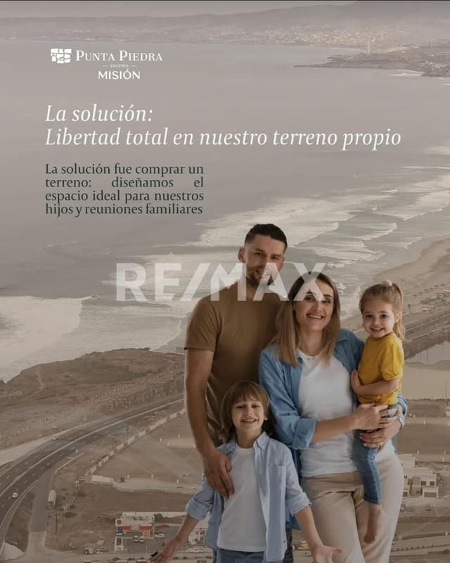 SE VENDE TERRENO EN CARRETERA ESCENICA TIJUANA-ENSENADA KM 70 EN DESARROLLO RESIDENCIAL PUNTA PIEDRA SECCION MISION.