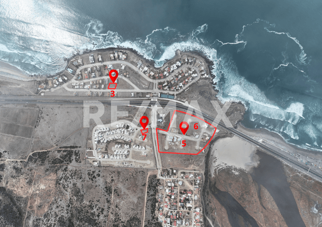 SE VENDE TERRENO EN CARRETERA ESCENICA TIJUANA-ENSENADA KM 70 EN DESARROLLO RESIDENCIAL PUNTA PIEDRA SECCION MISION