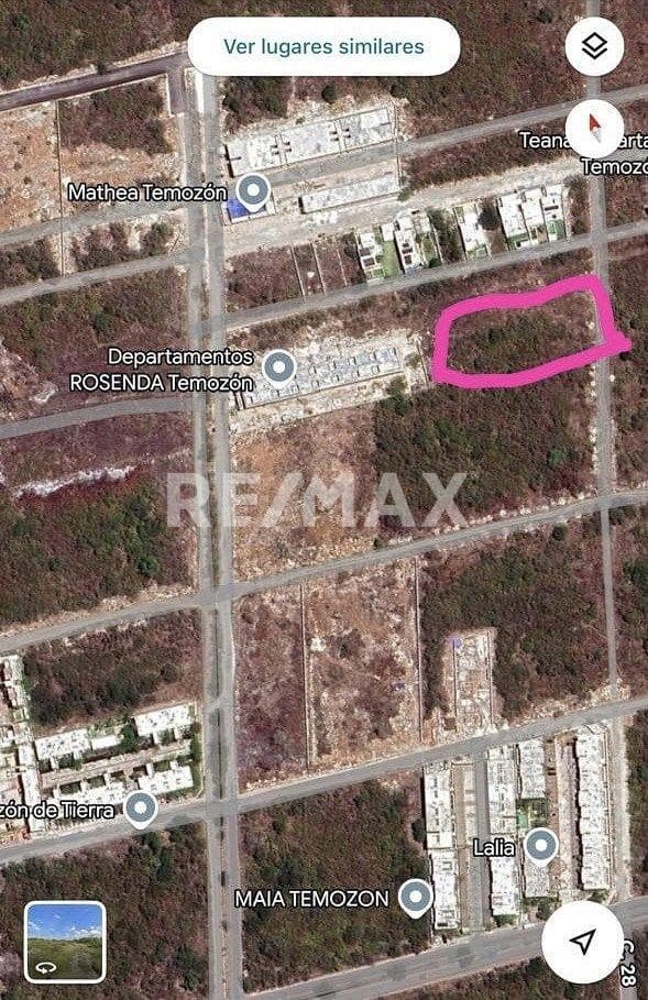 Terreno en venta en Temozon Norte de 1,022m2