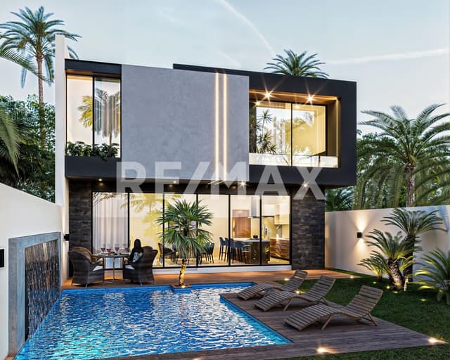 Venta de Moderna casa en Fraccionamiento Real de Oaxtepec