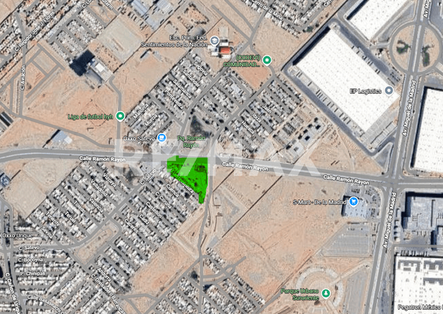 EN VENTA TERRENO DE 4160 M2 EN ESQUINA DE RAMON RAYON Y CAÑON DEL COBRE 