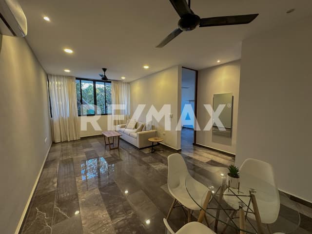 Renta departamento amueblado Sodzil Norte Mérida Yucatán