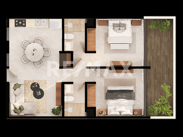 Preventa de departamento en privada en Conkal