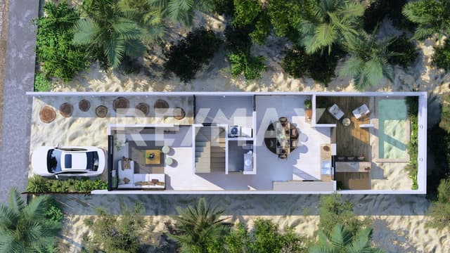 CASA DE PLAYA EN CHELEM A UNAS CALLES DE LA PLAYA 