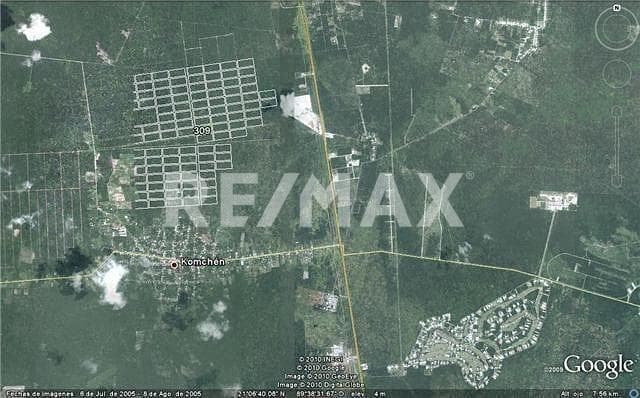 Lotes en venta en KOMCHEN cerca Carretera Progreso-Mérida