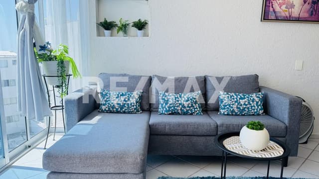 Renta de Departamento en Costa Azul Acapulco parte Alta: Vista panoramica, alberca, terraza. jardin