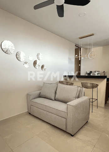 Departamento Amueblado en renta en Miró Temozón Norte