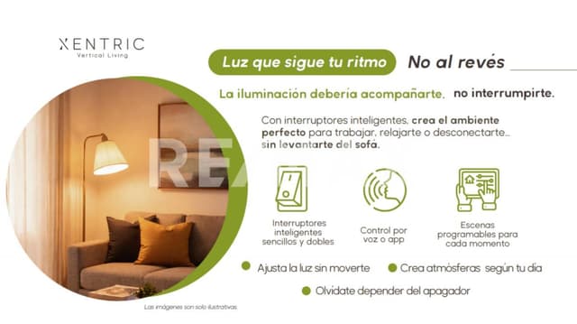 EN VENTA DEPARTAMENTOS NUEVOS CON ALTA TECNOLOGÍA MODELO "XENTRIC"