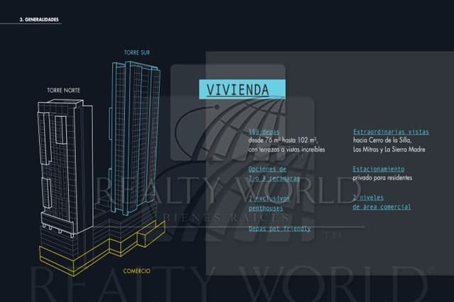 Departamentos en Venta en Monterrey Centro