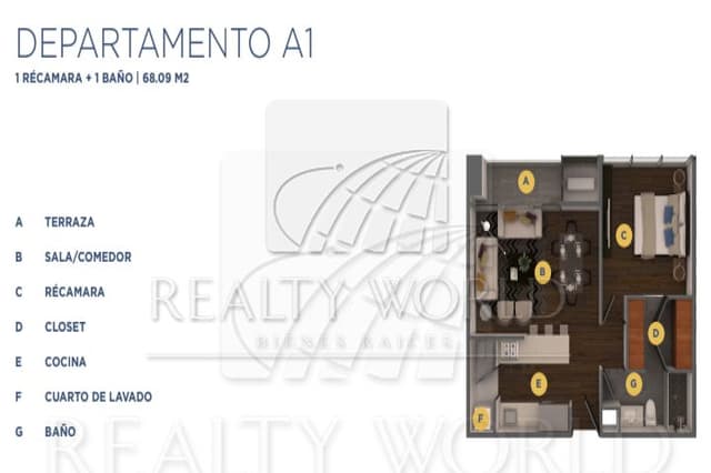 Departamentos en Venta en Residencial Dinastía