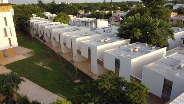Departamentos en venta en Buenavista, Mérida, dentro de Conjunto residencial