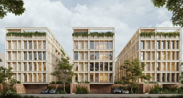Preventa departamentos en Temozon Norte! Residencial del Mayab! 1 habitación