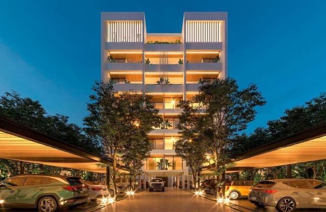 Departamento en venta en privada de 2 Habitación en edificio
