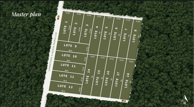 Venta de terreno con servicios en Conkal de 178.75 m2
