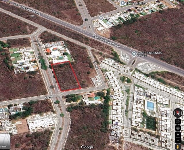 Venta de Terreno Ideal para proyecto de inversión en Cholul