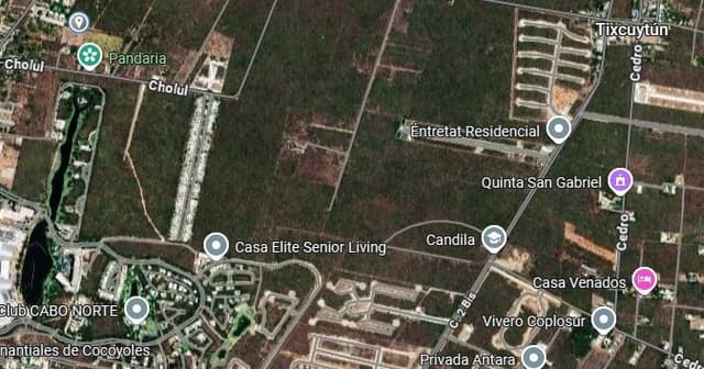 Venta de Terreno de 599 m2 al Norte de Mérida, Tixcuytún
