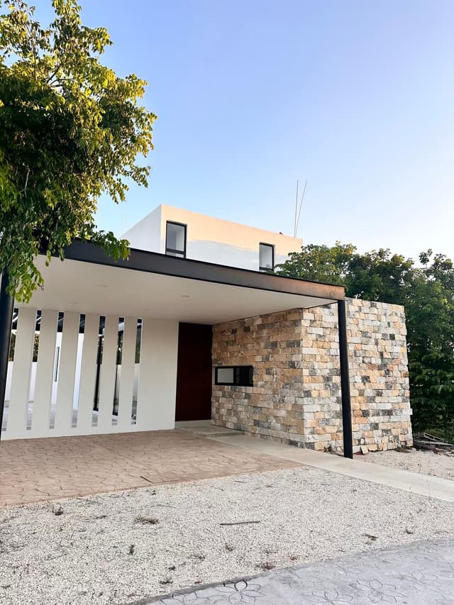 Estrena casa privada Oviedo - Cholul, Yucatán. Mod. Tzalam