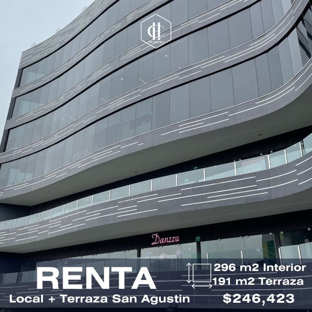 RENTA DE Local con  Terraza en Valle