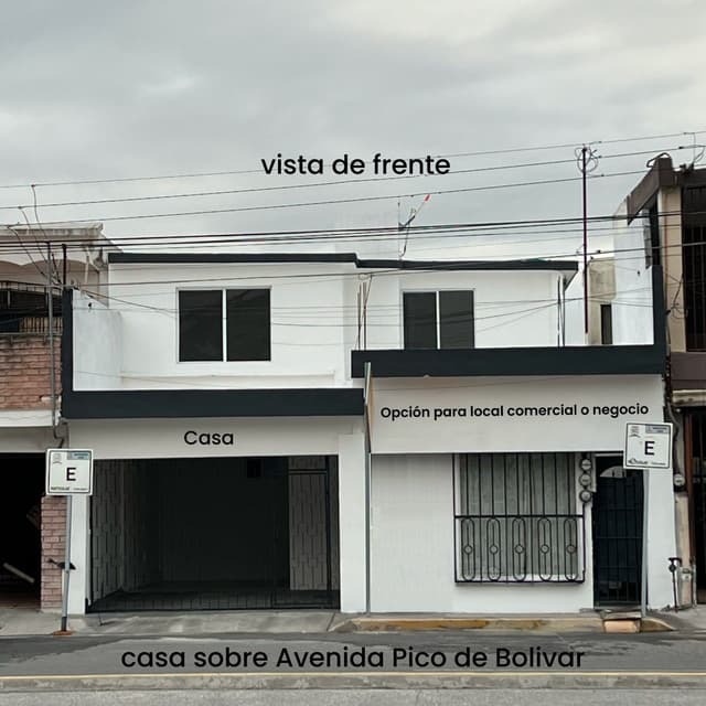 Casa Amplia remodelada sobre avenida comercial Las Puentes UANL