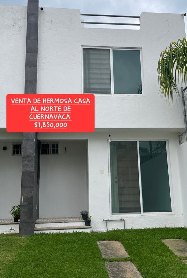 Venta de hermosa casa  en zona norte de Cuernavaca