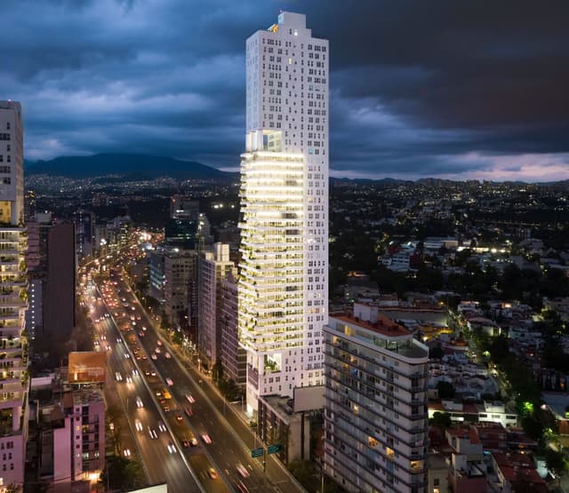 Departamento con roof privado y terraza en Icon Beyond