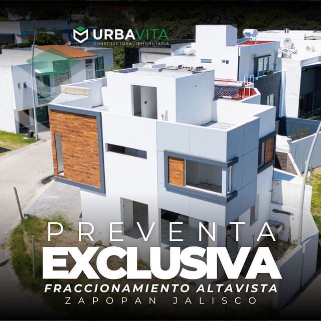 Casa en Preventa Coto Altavista Residencial