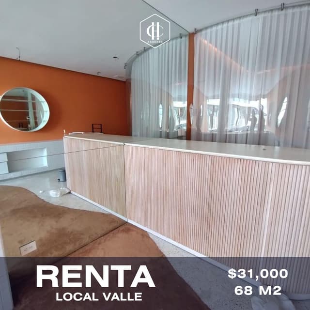 RENTA LOCAL ADECUADO EN VALLE