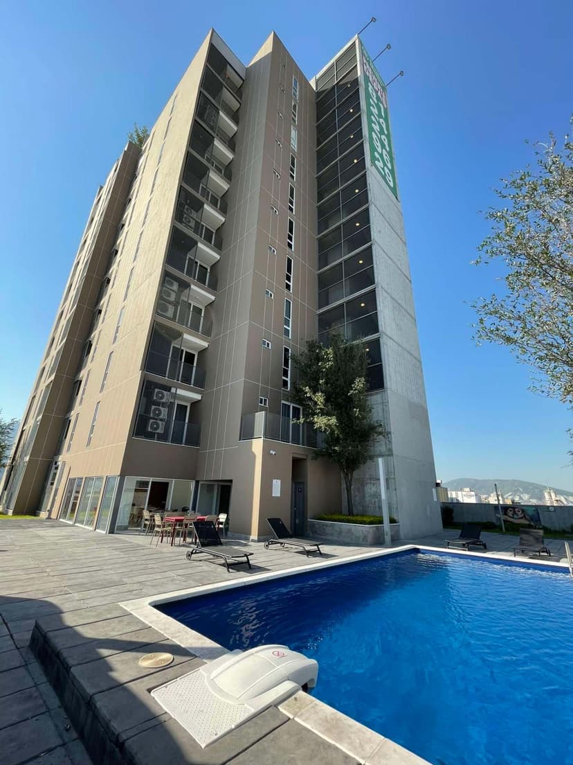 Departamento en venta 1 habitación Zona Centro Monterrey - Torre Semillero Madero
