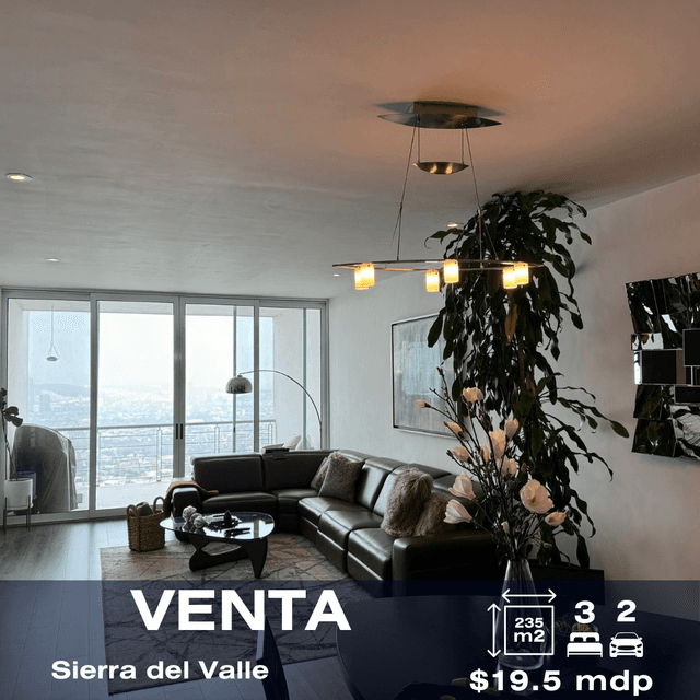 VENTA | Departamento de lujo en Sierra del valle