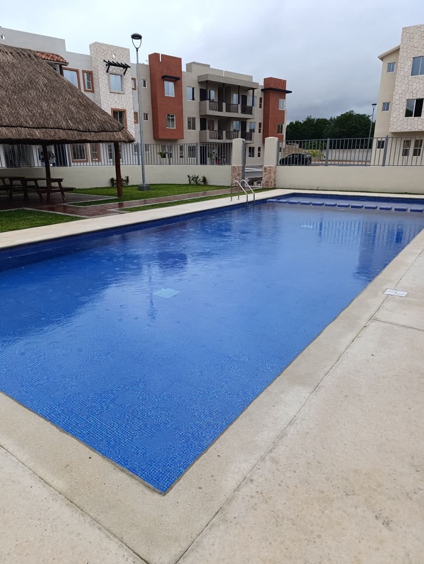Renta Departamento 3 recámaras, en zona sur de Cancún, Q. Roo