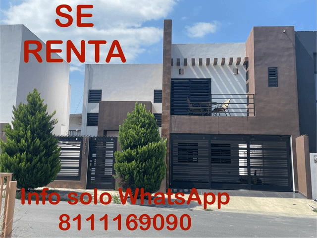 Renta de casa en zona de SANTIAGO