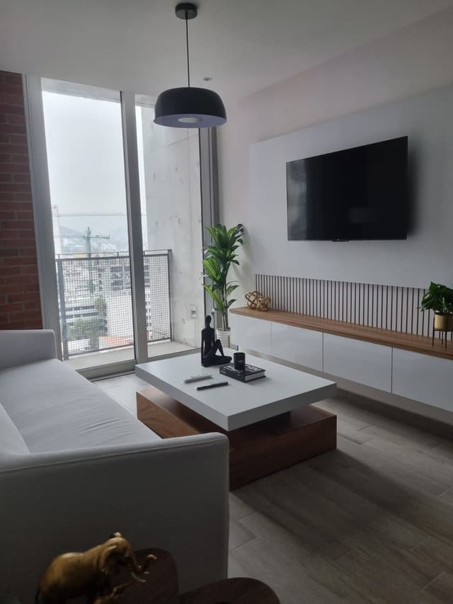 DEPARTAMENTO AMUEBLADO EN RENTA Centro de Mty