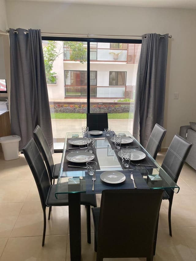 SE RENTA DEPARTAMENTO EN RESIDENCIAL LIRIOS CANCUN