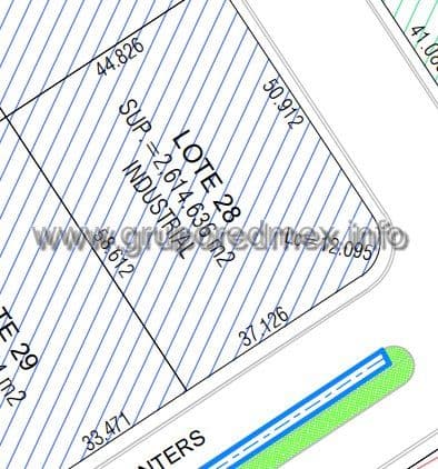 Lote 28 M5a. Terreno industrial en venta dentro de parque industrial PYME, Huimilpan, Queretaro