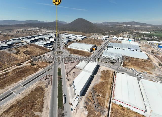 Lote 27 M5a. Terreno industrial en venta dentro de parque industrial PYME, Huimilpan, Queretaro