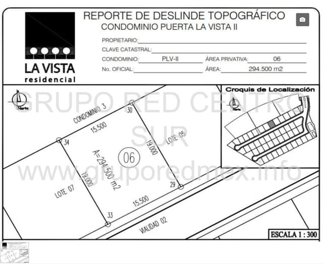 Lote 6, Puerta la Vista II, la Vista Residencial