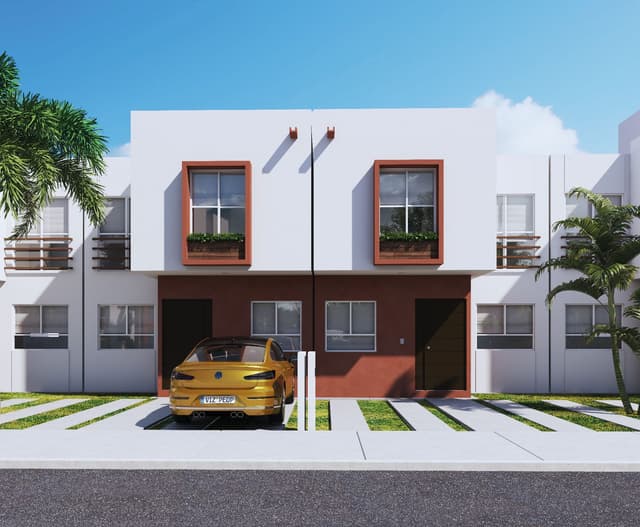 Casas con Jardines, Alberca y Zona Pet Friendly en Playa del Carmen