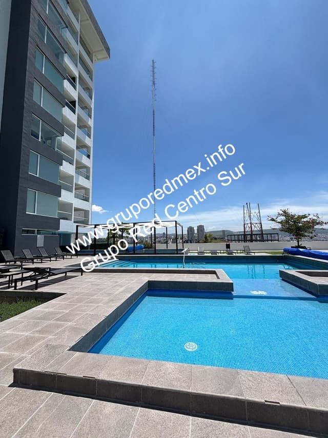 Hermoso Departamento en Renta en Cima Tower, cerca del Campanario, Queretaro, Qro.
