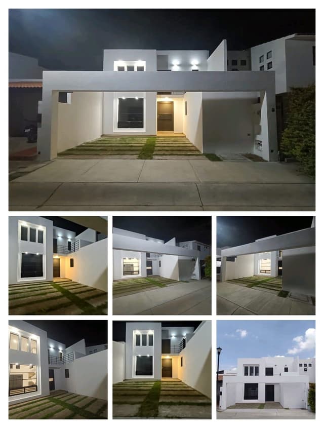 Se VENDE casa NUEVA al Sur de la Cd. de Aguascalientes, México. En Sierra Ambar, Rancho Santa Mónica