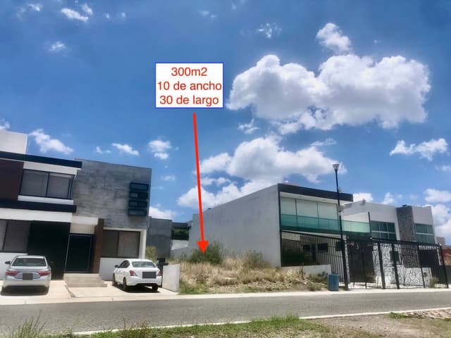 VENTA Terreno Plano de 300m2 en Cumbres del Lago